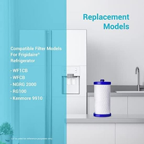 Aqua Crest Wf1cb Filtro De Agua Para Refrigerador, Compatibl