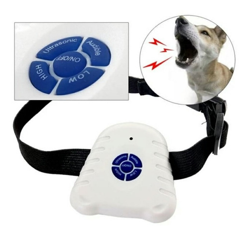 Collar Antiladridos Perro Ultrasonico Audible Graduable