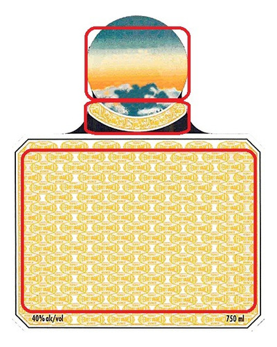 8 Etiquetas Autoadhesivas Personalizadas Fernet Branca 750
