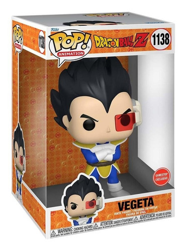 Pop! Jumbo: Dragon Ball Z Vegeta Gamestop Exclusive