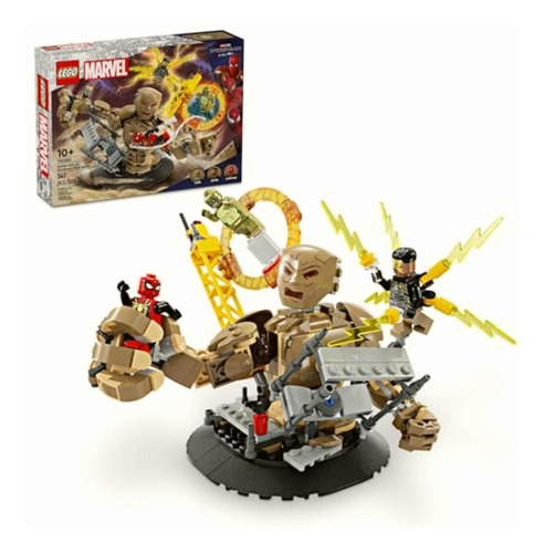 Lego 76280 Marvel Spiderman Vs. Sandman: Batalla Final,