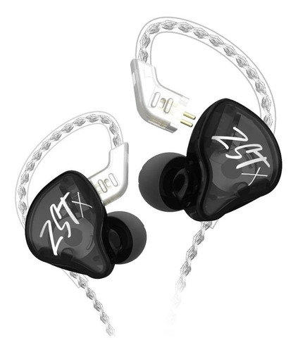 Imagen 4 de 4 de Auriculares Kz Zst X In Ear Cable Mejorado Monitor 1dd + 1ba