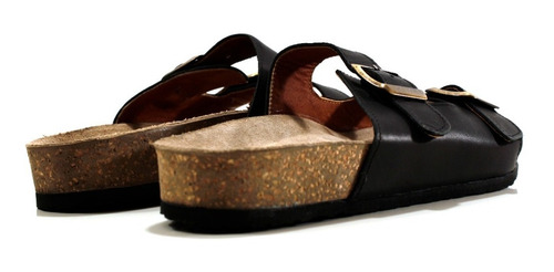 Imagen 2 de 6 de Sandalia En Cuero Vacuno Diseño Birk By Ghilardi
