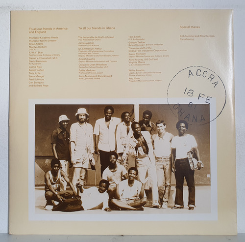 Lp Mick Fleetwood The Visitor 1981 Importado Com Encarte