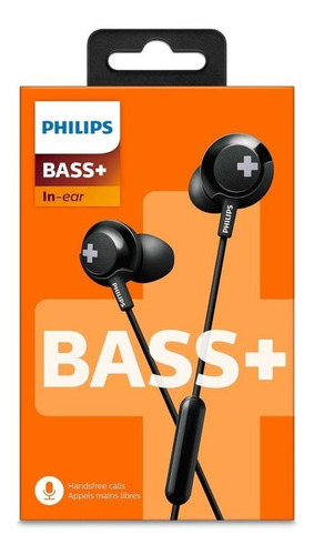 Auricular In Ear She4305bk/00 Negro Philips