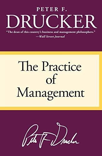 Book : The Practice Of Management - Drucker, Peter F.