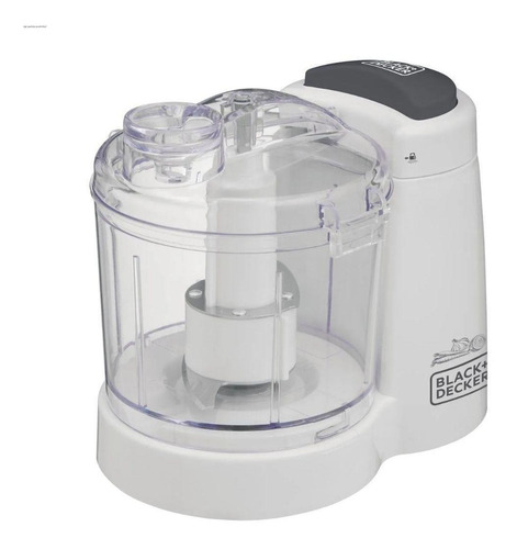 Mini Processador De Alimentos Com Função Pulsar Branco 110v