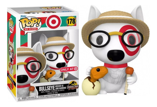 Funko Pop Bullseye Dressed As John Hammond 178 Jurassic Park