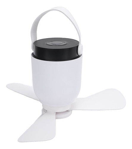 Ventilador De Teto Led Recarregável Para Acampamento