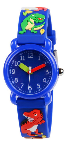 Venhoo Reloj De Pulsera De Silicona Impermeable Con Dibujos 