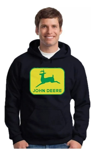 Buzo Canguro John Deere - Hoodie - Jd04 Unisex