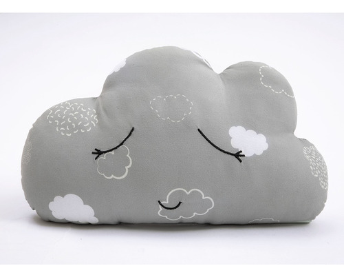 Almohadón Bebé Decorativo Infantil Nube Microfibra Palette