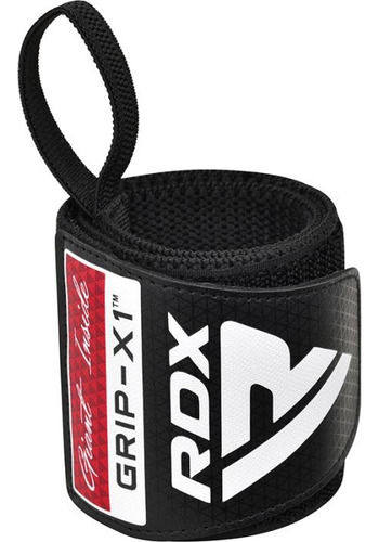 Muñequeras Para Levantamientos De Pesas W2 Rdx Gym Fitness Color Rojo