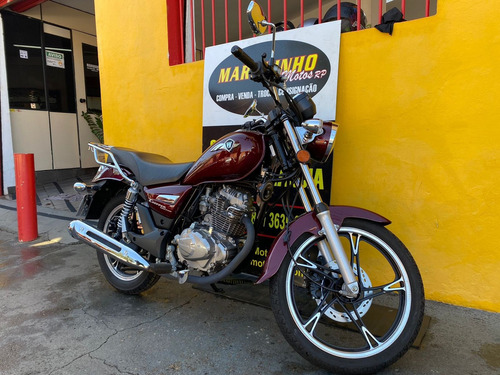Imagem 6 de 9 de Haojue Chopper Road 150 Vermelho 2020