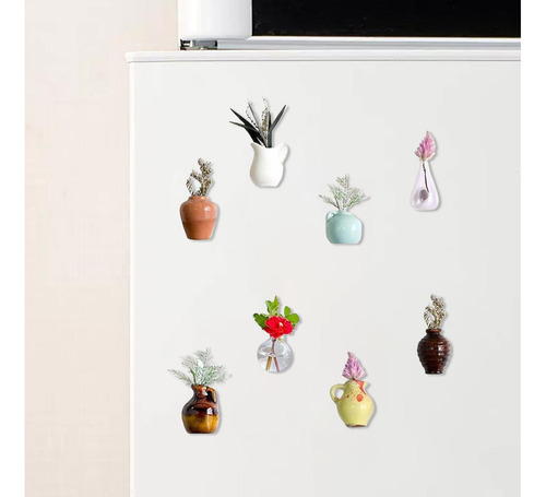 Jjzs Vaso Magnético Para Vasos Florais De Imitação Para