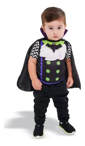 Fantasia Vampiro Bebê Infantil Masculino Halloween - Fest Island