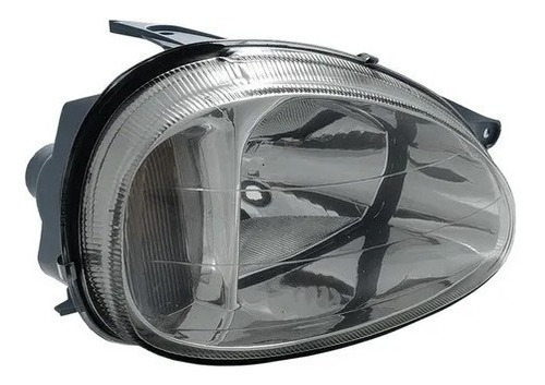 Óptica Corsa Classic 1999 A 2011 Liso Casco Gris Policarbon