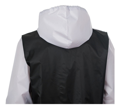 Imagen 4 de 10 de Campera Rompeviento Anorak Impermeable Bolsillo Frontal