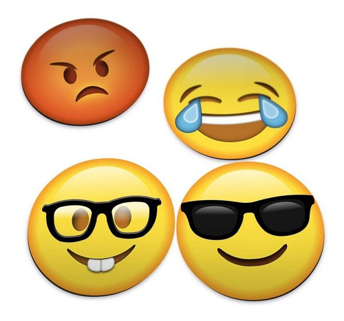 Porta Copos Emoticons - Emojis V2