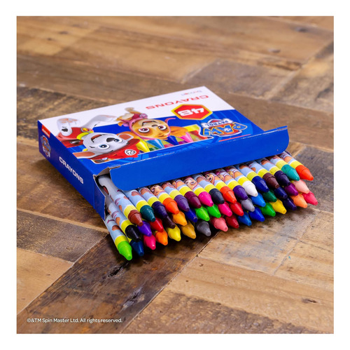 Paw Patrol 48 Count Crayons En Tuck Box
