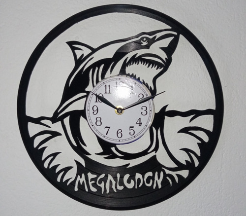 Reloj De Pared De Megalodon