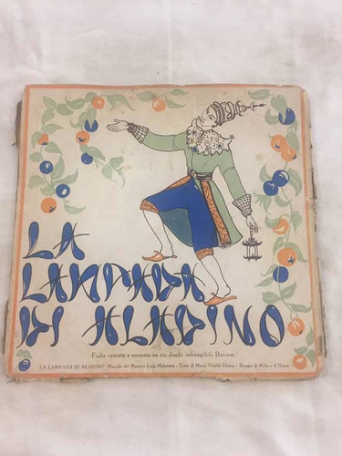 La Lampara De Aladino Disco Vinilo Lp Durium Tapa Sola