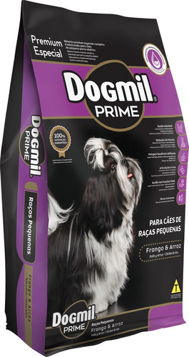 Ração Cachorro Dogmil Prime Cães Adultos Raças Pequenas 10kg