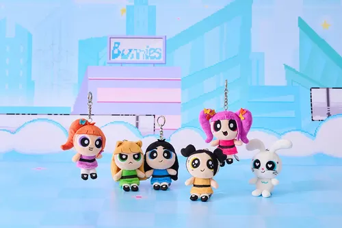 NewJeans Powerpuff Girls キーホルダー　セット Chaveiro De Pelúcia Newjeans X The Powerpuff Girls Kpop | MercadoLivre