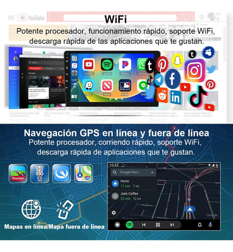 Autoestéreo 4+32g Mazda 3 2010-2013 Carplay Gps Wifi Negro