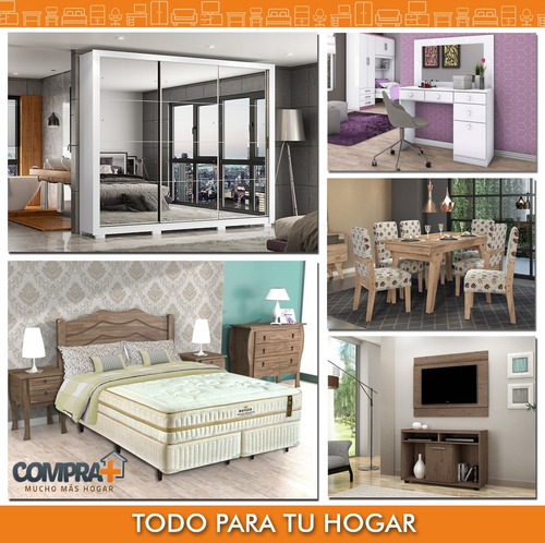 Mesa Para Tv Rack Estante Con Ruedas Living Compramas