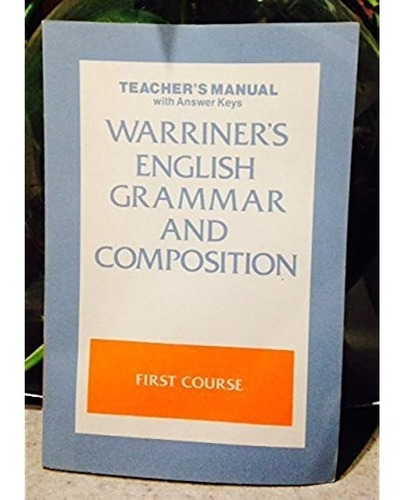 Libro Warriners Gramatica Ingles