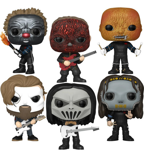 Funko Pop! Rocks: Slipknot Collectors Set (6)