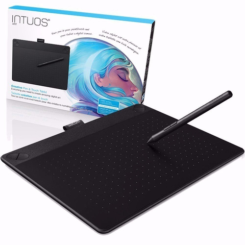 Mesa Digitalizadora Intuos Art Média Pen E Touch Cth690ak