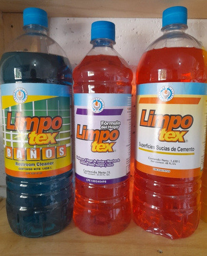 Imagen 2 de 2 de Limpotex Original 1,430l Disorca