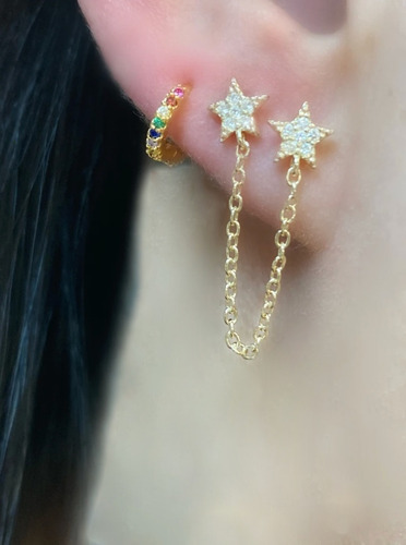 Aro Cadena Con Estrellas, Última Tendencia!