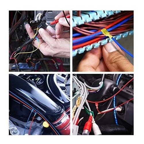 Imagen 3 de 3 de Conector Empalme Rápido Universal Terminal Snap X10 Unidad