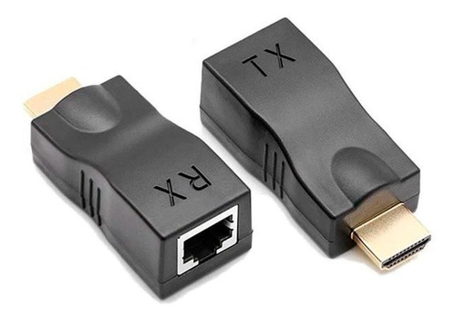 Extensor Hdmi A Ethernet Cable Cat5-e/6, 1080p, Hasta 30 Mt
