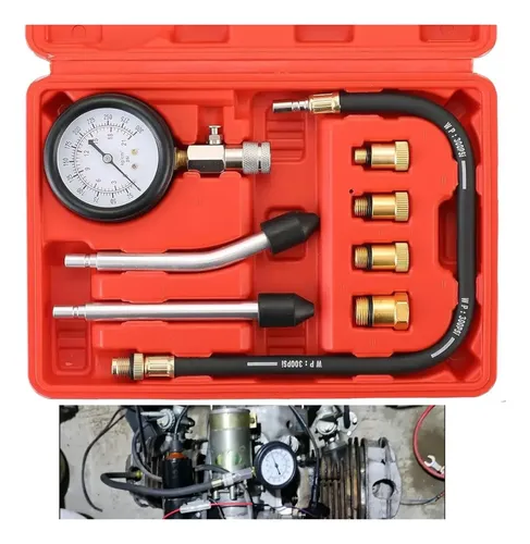 Medidor De Compressão Motor Aparelho Cilindro Gás