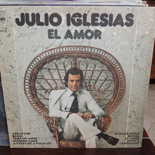 Vinilo Julio Iglesias El Amor Zxx M3