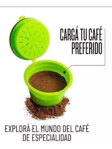 Capsulas Dolce Gusto Recargables Ecologicas X4 Caffettino