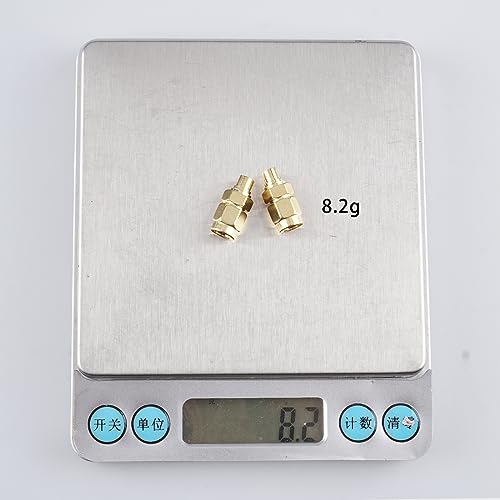 Pack De 2 Adaptadores Sma Macho A Mcx Hembra For Rf