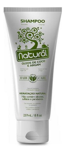 Shampoo Natural Suavetex Com Óleos De Coco E Argan 237ml