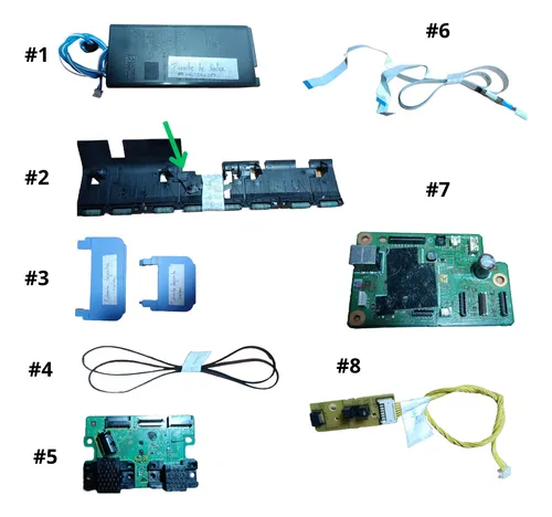 Repuestos Para Impresora Canon G2100 (varios) (Usado)