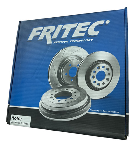 Disco De Freno Delantero Para Kia Soul 2.0l 2016 Fritec