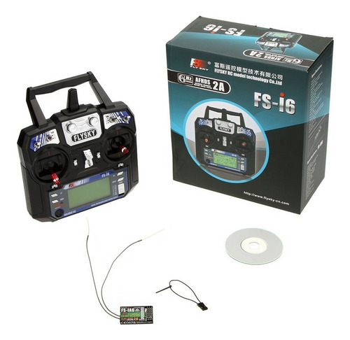 Flysky Fs-i6 Afhds 2a Transmisor Del Sistema De Radio De 2.4