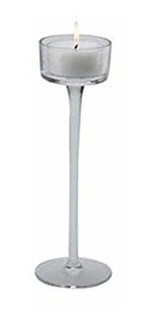 Imagen 1 de 1 de Candelabros De Vidrio Con Pie De Pedestal De Biedermann E Hi