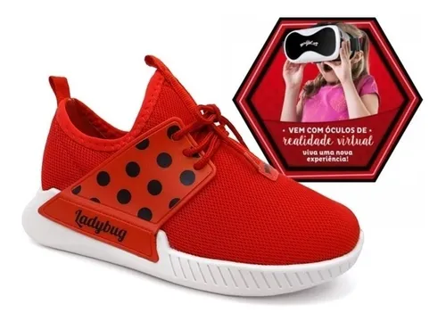 Tenis ladybug sale mercado livre