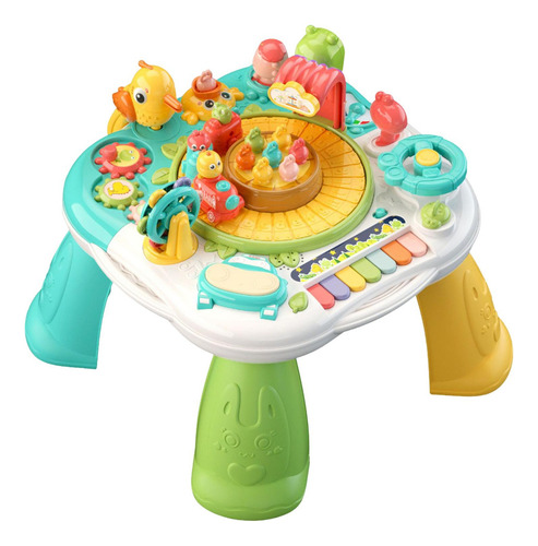 Mesa De Atividades De Aprendizagem Musical Brinquedo Educati