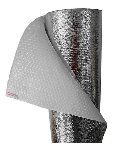 Aislante Térmico Foil De Aluminio, MxbLG-002, 1.22x5m, 3mm,