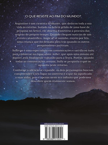 O Céu Da Meia-noite, De Brooks-dalton, Lily. Editora Morro Branco, Capa Mole Em Português